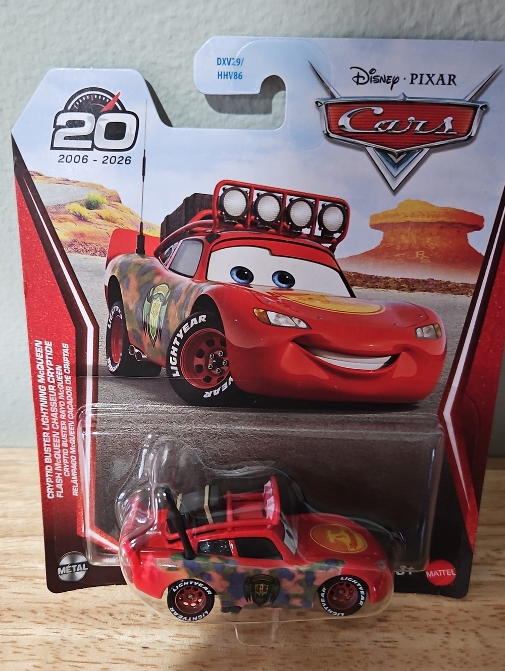 Disney Pixar Cars Cryptid Buster Lightning McQueen 2026 NIP Diecast